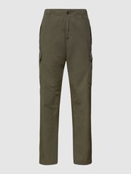 Stoffhose mit Cargo-Taschen von Aspesi Grün - 40