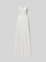 Maxikleid mit Stitchings und rückseitiger Schnürung von LUXUAR FASHION - 22