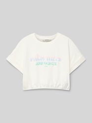 T-Shirt mit Label-Print von Garcia - 7