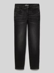 Jeansy o kroju slim fit z mieszanki bawełny od s.Oliver RED LABEL - 24