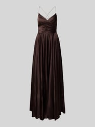 Abendkleid aus Satin mit rückseitiger Schnürung von Hey Kyla - 16