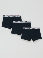 Trunks mit Logo-Bund im 3er-Pack  von FILA Blau - 16