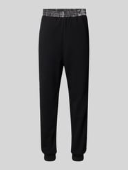 Slim fit broek met achterzakken van CARLO COLUCCI - 34
