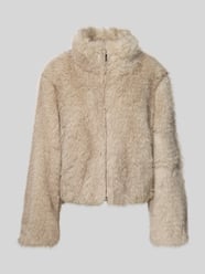 Jack met imitatiebont van Marc Cain Beige - 8