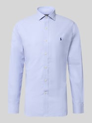 Koszula o kroju slim fit biznesowa z czystej bawełny od Polo Ralph Lauren - 48