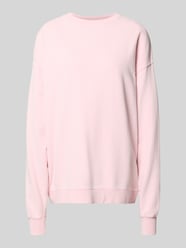 Oversized Sweatshirt mit rückseitigem Statement-Print von OH APRIL Pink - 19