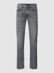 Straight Fit Jeans mit Label-Patch Modell 'STRAIGHT DENTON' von Tommy Hilfiger Grau - 9