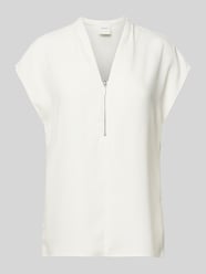 Regular fit blouseshirt met V-hals, model 'GEORGETTE' van Calvin Klein Womenswear - 40