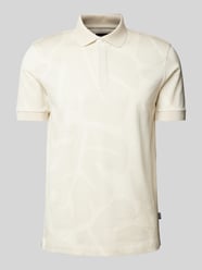 Regular Fit Poloshirt mit Label-Detail Modell 'Penrose' von BOSS Beige - 43