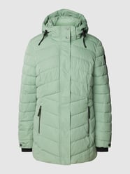 Gewatteerd jack met labeldetails van G.I.G.A. DX Groen - 47