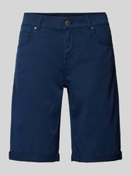 Straight Leg Shorts im 5-Pocket-Design von Angels Blau - 2