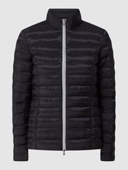 Steppjacke mit Wattierung Modell 'Helsinki' von No.1 Como Grau / Schwarz - 33