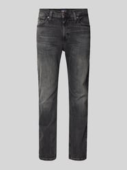 Slim Fit Jeans aus Viskose im 5-Pocket-Design Modell 'RYAN' von Tommy Jeans Schwarz - 9