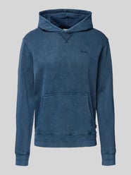 Hoodie mit Label-Stitching Modell 'Silverton' von Pepe Jeans Blau - 14