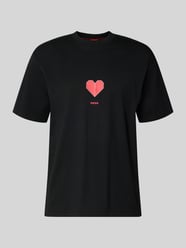 Regular fit T-shirt van pure katoen Model 'DALENTIN' van HUGO - 13