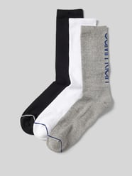 Socken mit Label-Print im 3er-Pack von CK Calvin Klein - 17