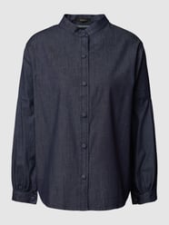 Bluse in Denim-Optik von Windsor Blau - 10