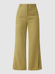 Stoffen broek met Franse steekzakken, model 'Violette' van Another Label Groen - 13