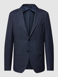 Sakko mit Seitenschlitzen Modell 'Xtension' von HECHTER PARIS Blau / Türkis - 15