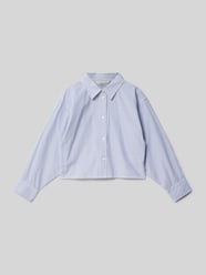 Oversized Langarmbluse aus reiner Baumwolle von Tom Tailor - 1
