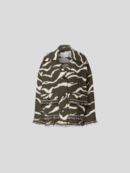 Jacke mit Allover-Muster von Lala Berlin Grün - 35