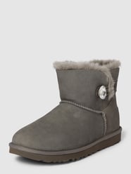 Buty skórzane od UGG Szary - 5