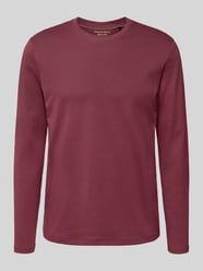 Shirt met lange mouwen en geribde ronde hals van Christian Berg Men - 30