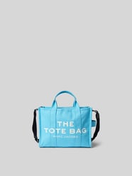 Tote Bag mit Label-Print von Marc Jacobs Blau - 43