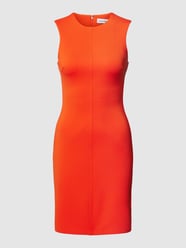 Minikleid mit Rundhalsausschnitt von Calvin Klein Womenswear Rot - 24