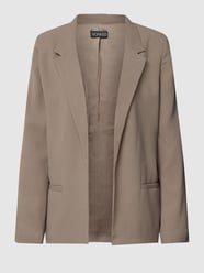 Żakiet z kołnierzem z połami model ‘Shirley’ od Soaked in Luxury Beżowy - 15