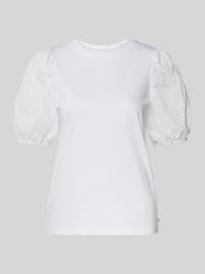 Regular Fit T-Shirt mit Puffärmeln von Tom Tailor Denim - 7