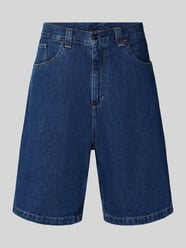 Szorty jeansowe z wpuszczanymi kieszeniami model 'Brandon' od Carhartt Work In Progress - 25