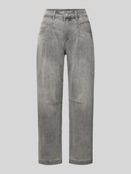 Straight Fit Jeans mit Viskose-Anteil Modell 'Barrel' von Buena Vista - 10