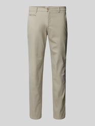 Regular Fit Chino mit Paspeltasche Modell 'FABIO' von Brax Beige - 38