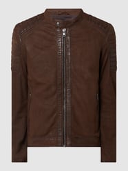 Lederjacke aus Lammnappa  von BULL & BERRY Braun - 9