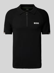 Regular Fit Poloshirt mit Label-Print Modell 'Perform-Max' von BOSS Green - 27