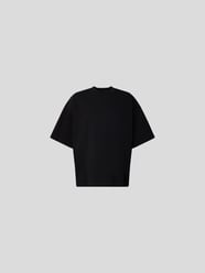 Oversized T-Shirt mit Label-Stitching von Preach Schwarz - 4
