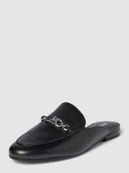 Loafers van leer met labelapplicatie, model 'TIFFANIE' van MICHAEL Michael Kors Zwart - 15
