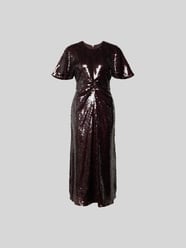 Midikleid mit Allover-Pailettenbesatz von ROTATE - 1