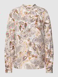 Blouseshirt met paisleymotief van Jake*s Casual Wit - 8