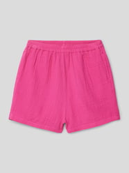 Shorts mit französischen Eingrifftaschen von s.Oliver RED LABEL Pink - 33