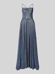Sukienka wieczorowa z cienkimi ramiączkami od LUXUAR FASHION - 32