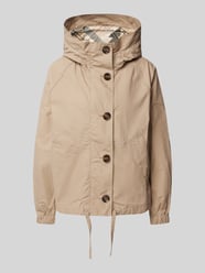 Jacke mit Tunnelzug am Saum Modell 'BHODY' von Barbour Beige - 7