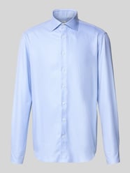 Regular Fit Business-Hemd mit Kentkragen Modell 'cuff' von Stenstroms - 36