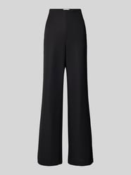 Wide Leg Stoffhose mit elastischem Bund Modell 'ANAIS' von Raffaello Rossi Schwarz - 34