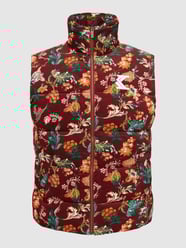 Weste mit Label-Stitching von KARL KANI Weiß - 4