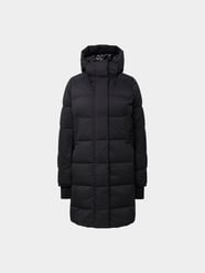 Daunenmantel mit Kapuze von Canada Goose Grau / Schwarz - 28