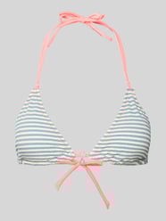 Bikini-Oberteil mit Strukturmuster Modell 'BRARO' von Banana Moon - 1
