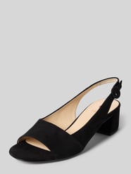 Midheels van leer met blokhak van Högl - 23