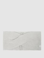 Opaska na czoło z domieszką kaszmiru  od CK Calvin Klein Szary - 27
